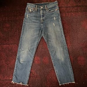Levi’s Wedgie Straight Crop Jean